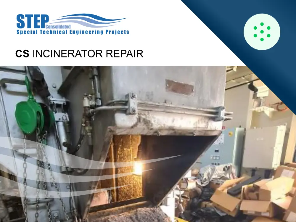 Incinerator repair